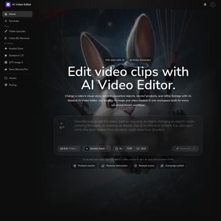 AI Video Editor - Видео AI Tool Screenshot