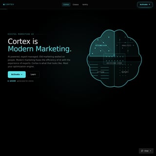 Cortex - SEO AI Tool Screenshot