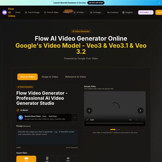 Flow AI - Video AI Tool Screenshot