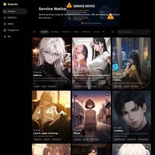 emochi - Chat Bot AI Tool Screenshot