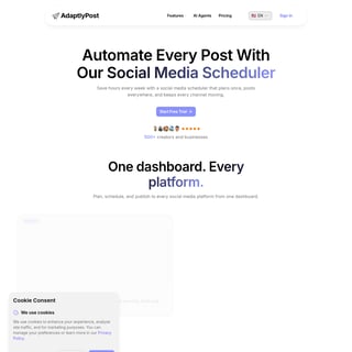 AdaptlyPost - 코드 및 IT AI Tool Screenshot