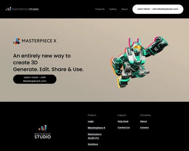 Masterpiece Studio - Transforming 3D Creation