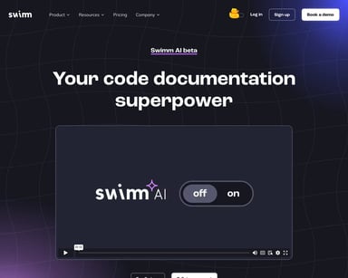 Swimm: AIによるコード文書化と知識共有