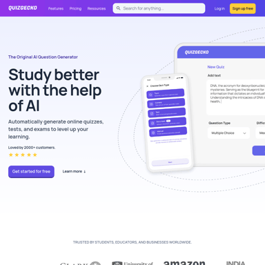 Quizgecko: AI-Powered Question Generator for Effortless Quiz Creation and Enhanced Learning