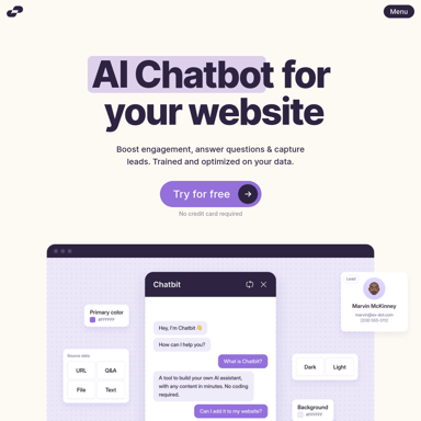 Chatbit – AI Chatbots for Your Website