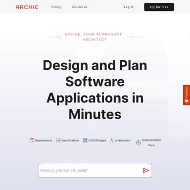 Archie | Your AI-Driven Product Architect