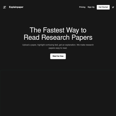 Explainpaper: AI-powered Research Paper Simplifier