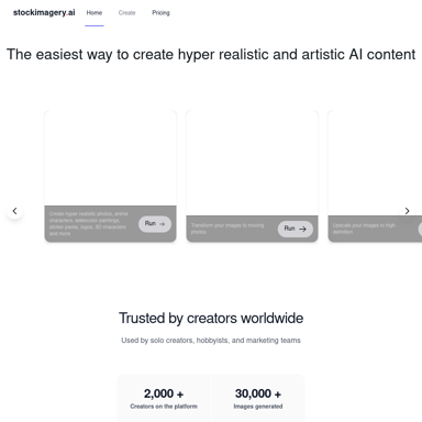 Advanced AI for Generating High-Quality Stock Images and Videos