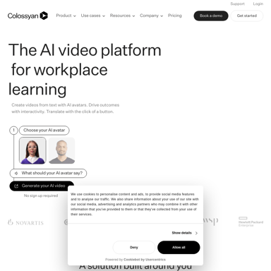 Colossyan: AI Video Platform voor Workplace Learning