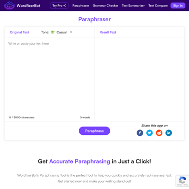 Outil de paraphrase - Meilleur paraphraser en ligne gratuit