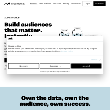 Audience Hub - Build audiences that matter. Instantly. | Dreamdata