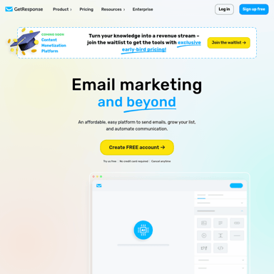 GetResponse | Marketing par Email Professionnel pour Tous