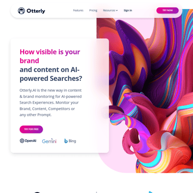 Otterly.AI: AI-Powered Content & Brand Monitoring