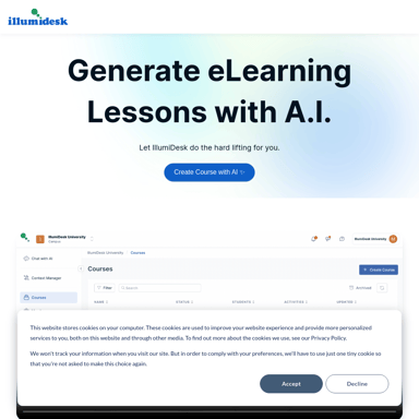 Create and Manage Courses with AI