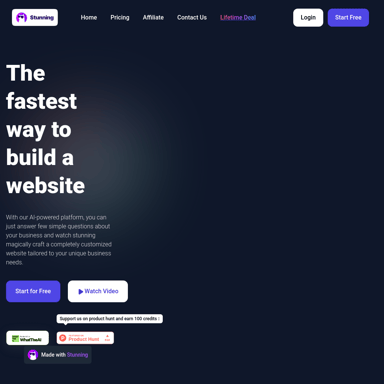 AI-Powered Website Builder: Fast and Customizable