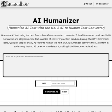 AI humanizer - AIテキストを人間らしく変換するツール