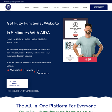 Digitalatto Website Builder – Die All-in-One-Lösung