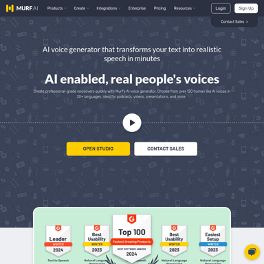 AI Voice Generator: Versatile Text to Speech Software | Murf AI