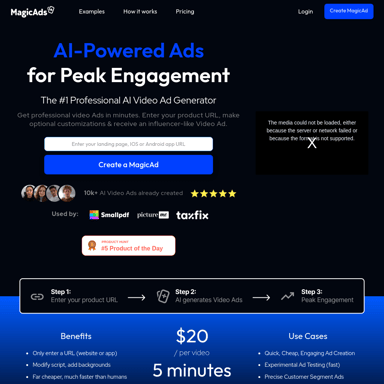 MagicAds: AI-Powered Video Ad Creation for Maximum Engagement