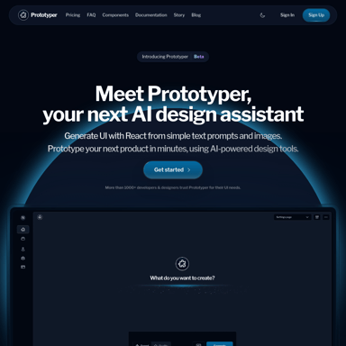 Prototyper | The fastest way to design UI