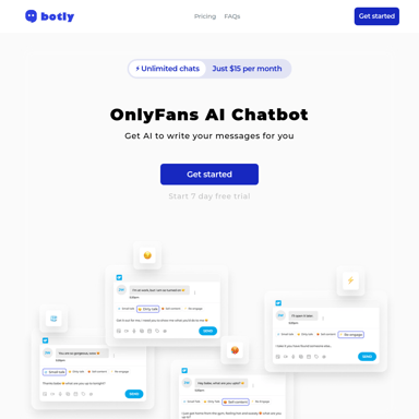 Chatbot AI dla OnlyFans | Botly