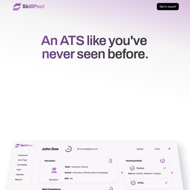 SkillPool | The Next-Gen ATS