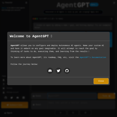 AgentGPT: Autonomous AI in your browser 🤖