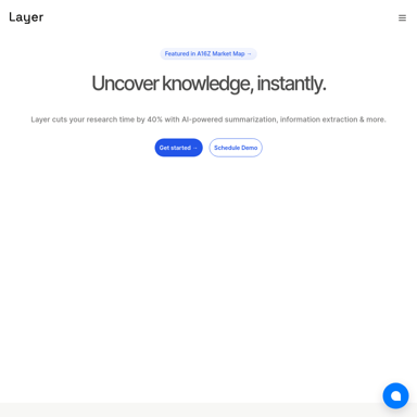 Layer | Ваш помощник для исследований с ИИ