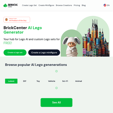 Brick AI - Generador de ladrillos personalizado