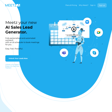 Meetz - AI Generator Leadów Sprzedaży