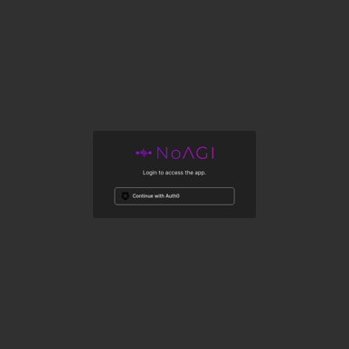 NoAGI - Advanced AI Chat Platform