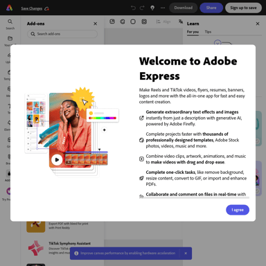 Nuevo Express de Adobe: Herramienta de diseño y colaboración