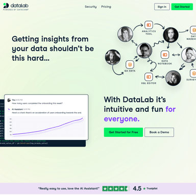 DataLab : Outil d'analyse de données innovant basé sur l'IA