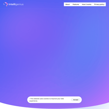 IntelliGeniusAI - Unleash the Power of AI