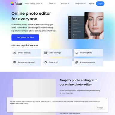 Free Online Photo Editing & Image Editor | Fotor