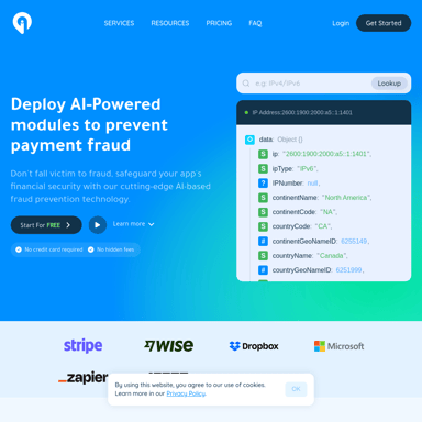 Greip - AI-powered Fraud Prevention