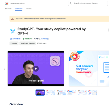 StudyGPT: Your AI-Powered Study Companion