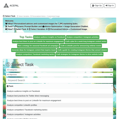 Persoonlijk advies voor marketingtaken