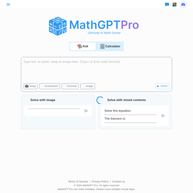 MathGPT | AI Rozwiązanie i Kalkulator Matematyczny