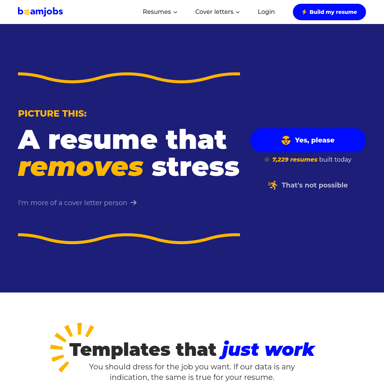 Best free AI resume builder & cover letter generator