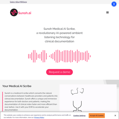 Sunoh Medical AI Scribe：高效医疗文档解决方案