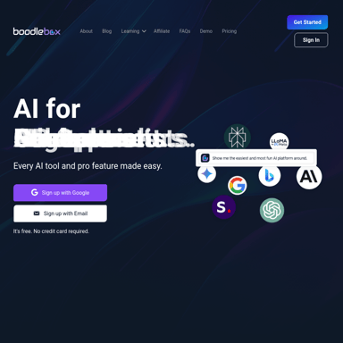 BoodleBox | AI Tools for Everyone