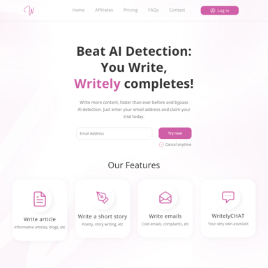 Boost Your Writing with AI: Speed, Precision, and Creativity.