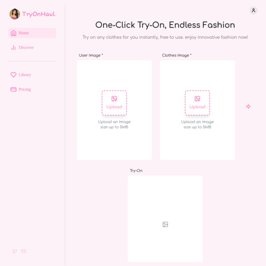 TryOnHaul.app - One-Click Virtual Try-On for Fashion Enthusiasts