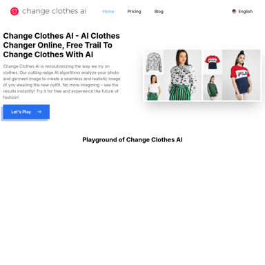 Change Clothes AI - AIによる衣服変更ツール