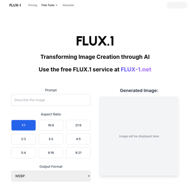 FLUX.1: Генератор изображений от AI