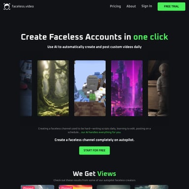 Create a Faceless Video Channel in Just 3 Clicks