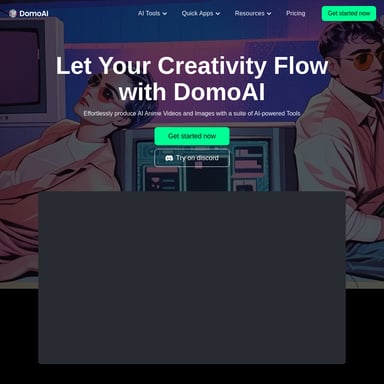 DomoAI | AI Art Generator & Video to Animation Converter