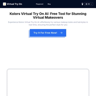 Kolors Virtual Try On AI - Your Ultimate Virtual Makeover Tool