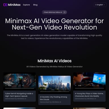 MiniMax Hailuo AI Video Generator